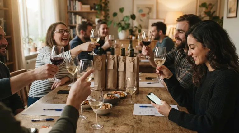 Did you know you can play a wine-guessing game with your friends?