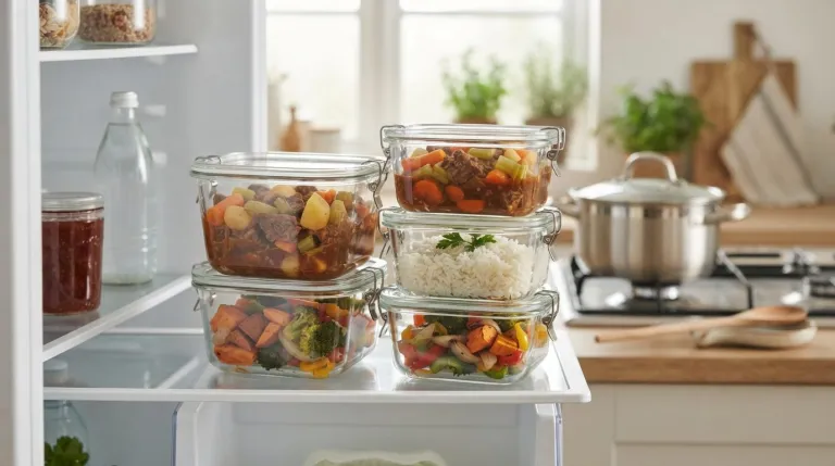Cocina una vez, come dos veces: guía de batch cooking y sobras seguras