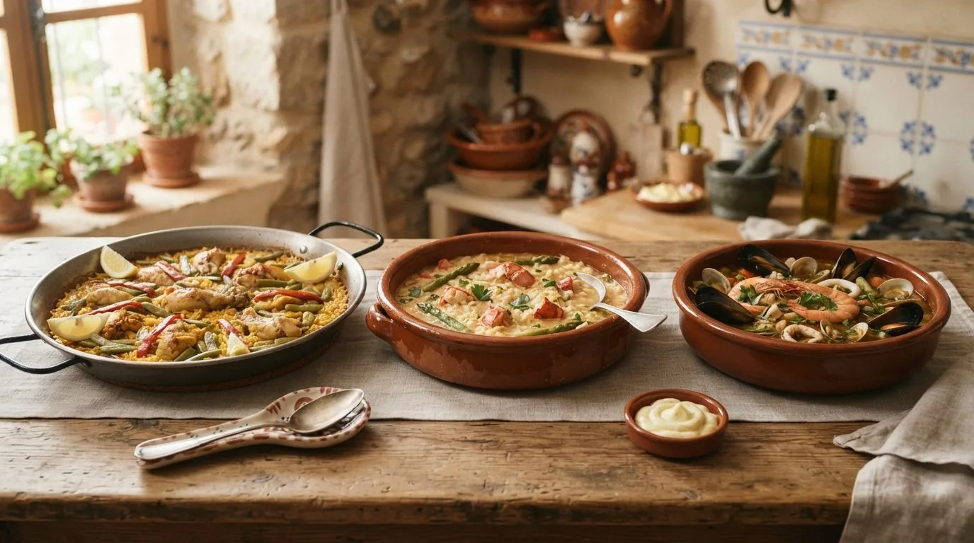Arroz seco, meloso o caldoso: proporciones, tiempos y errores comunes