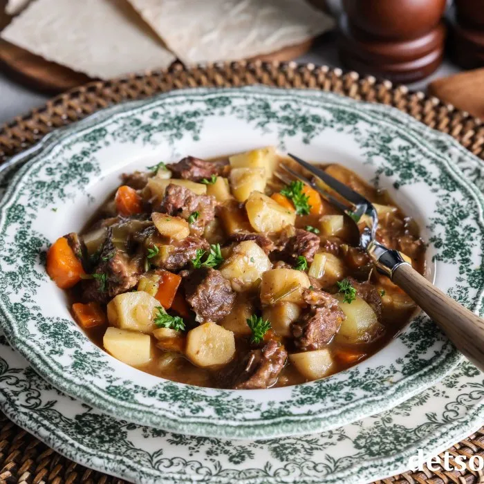 Brun Laponskaus (Nordwegian Beef Vegetable Stew)