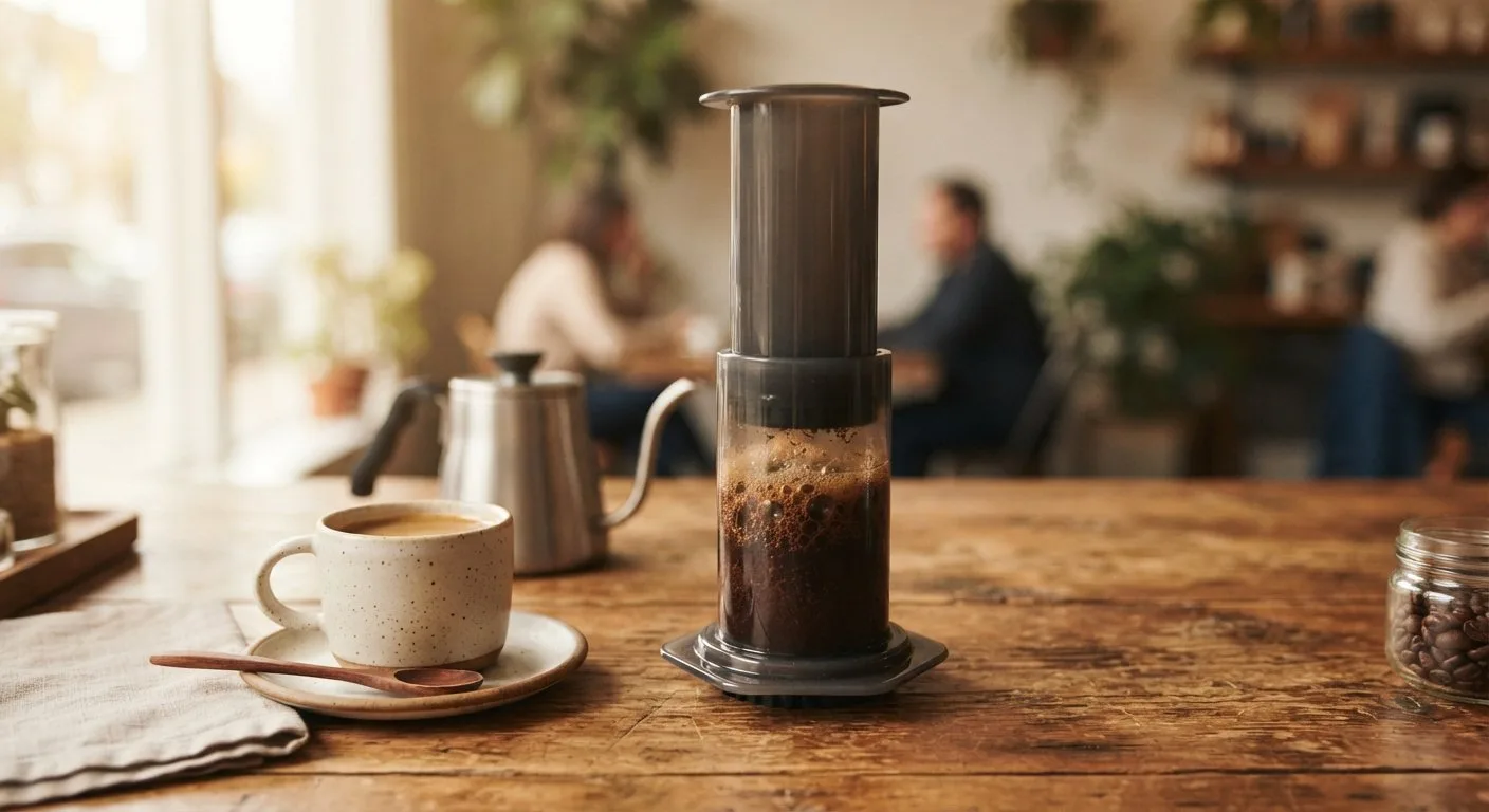 AeroPress à l'envers