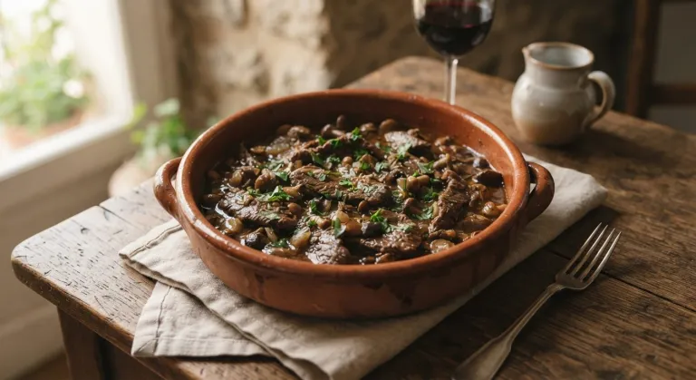 Fricandó de ternera