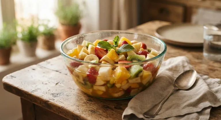 Macedonia de frutas