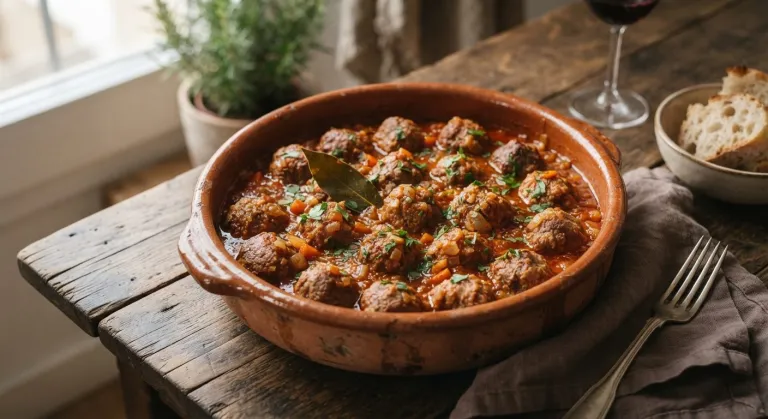 Albóndigas en salsa