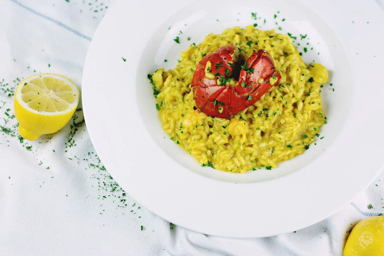 Risotto a la milanesa