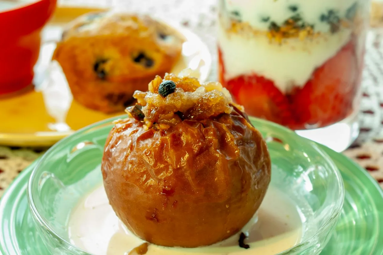 Baked apples