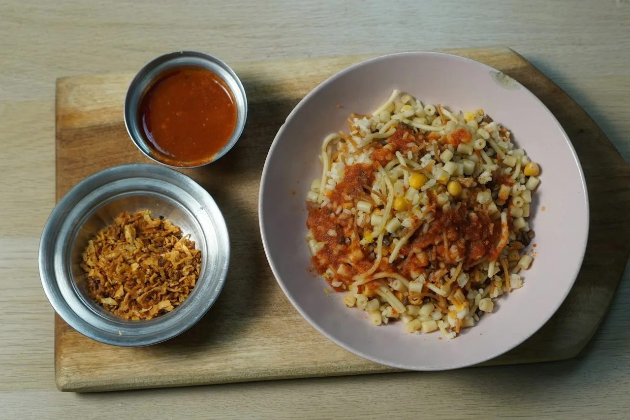 Koshari egipcio