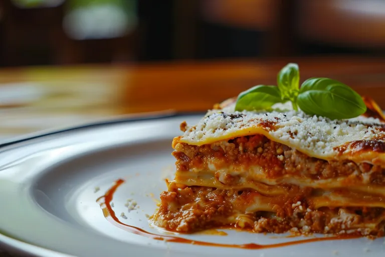 Lasagnes à la bolognaise