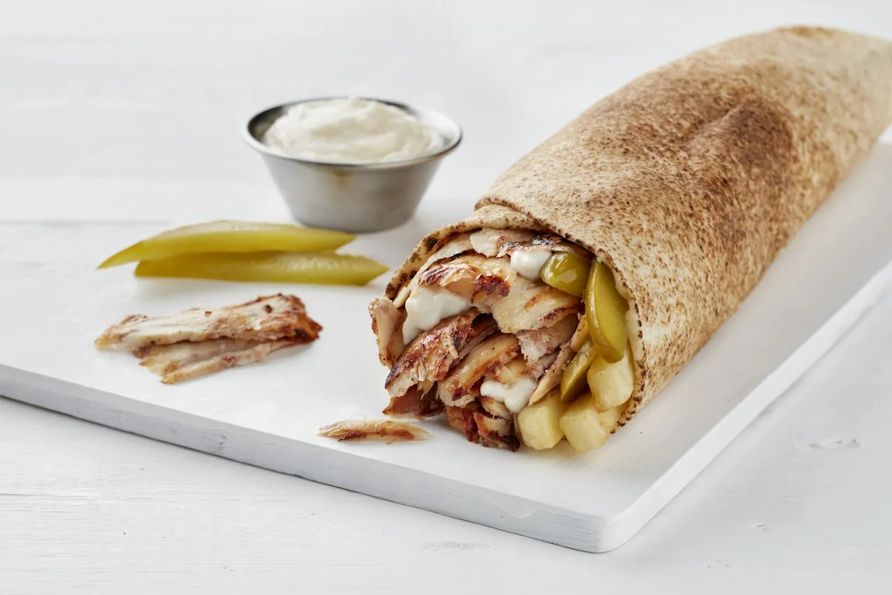 Shawarma de pollo