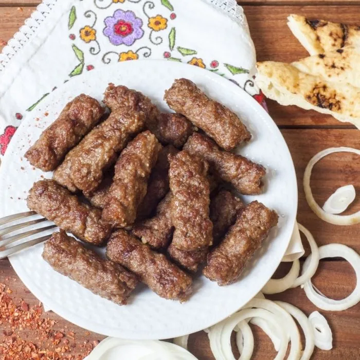Salchichas cevapi