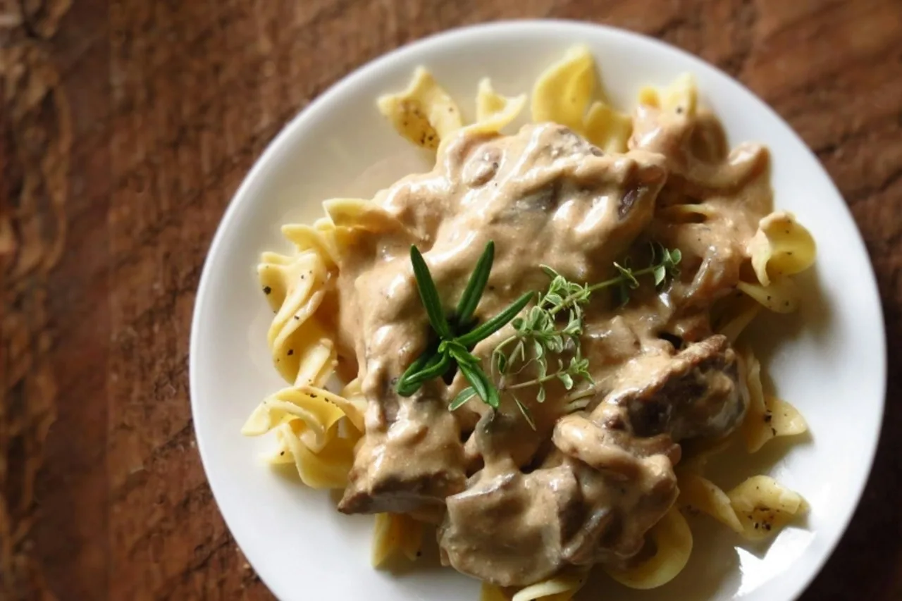 Beef Stroganoff