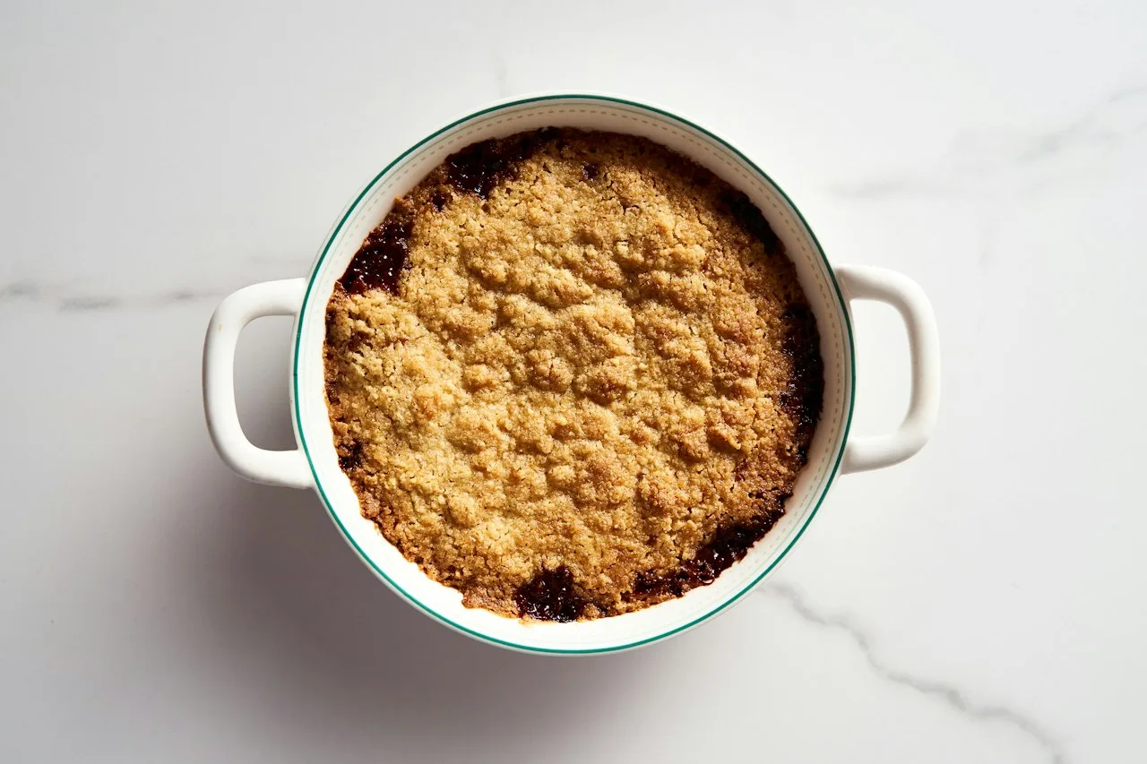 Apple crumble