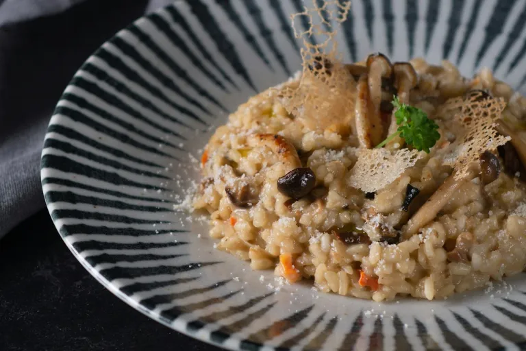 Risotto aux champignons