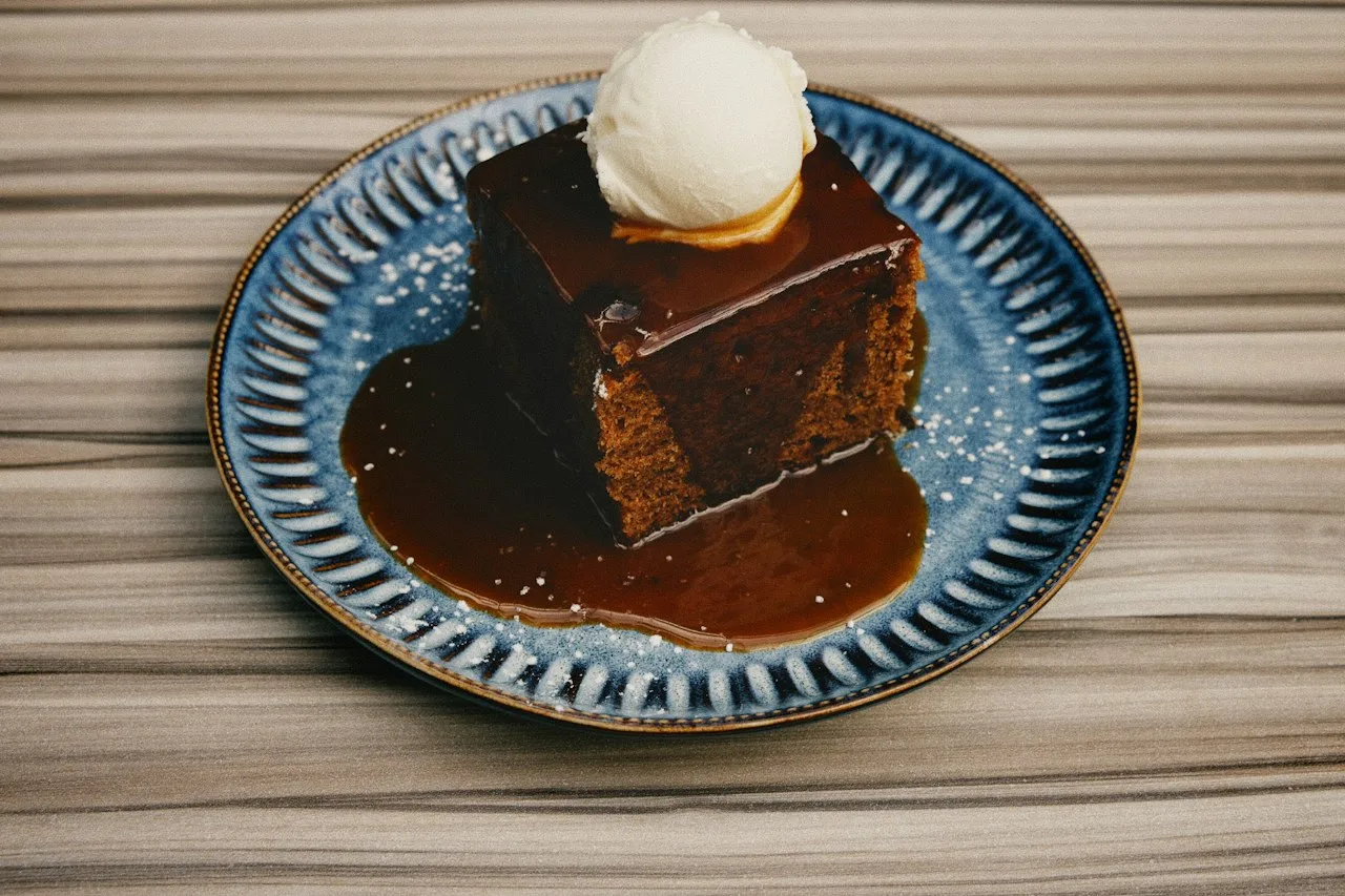 Sticky toffee pudding