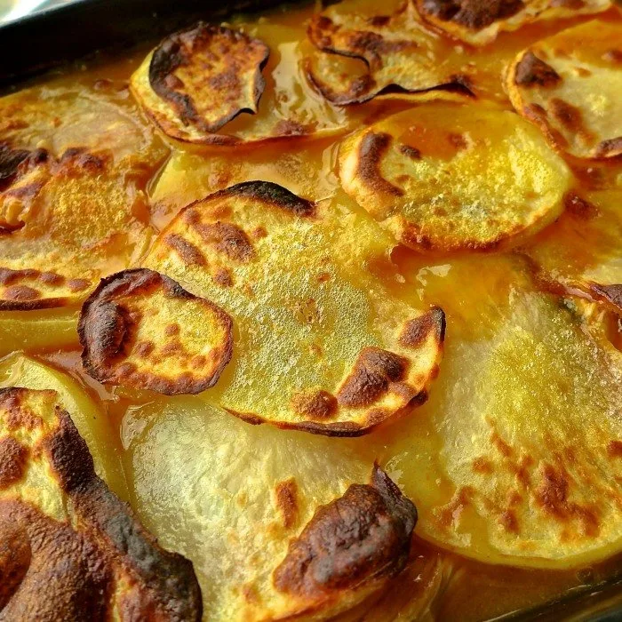 Estofado de pollo y setas