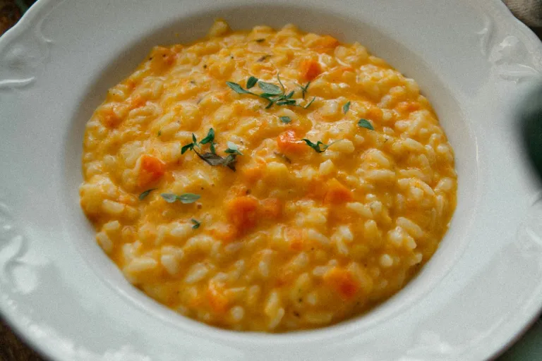 Butternut squash risotto