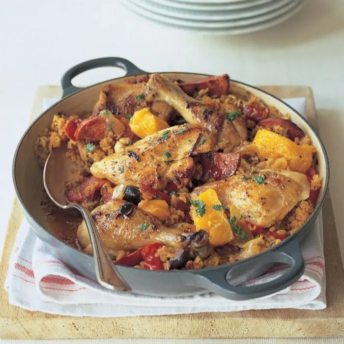 Pollo a la vasca