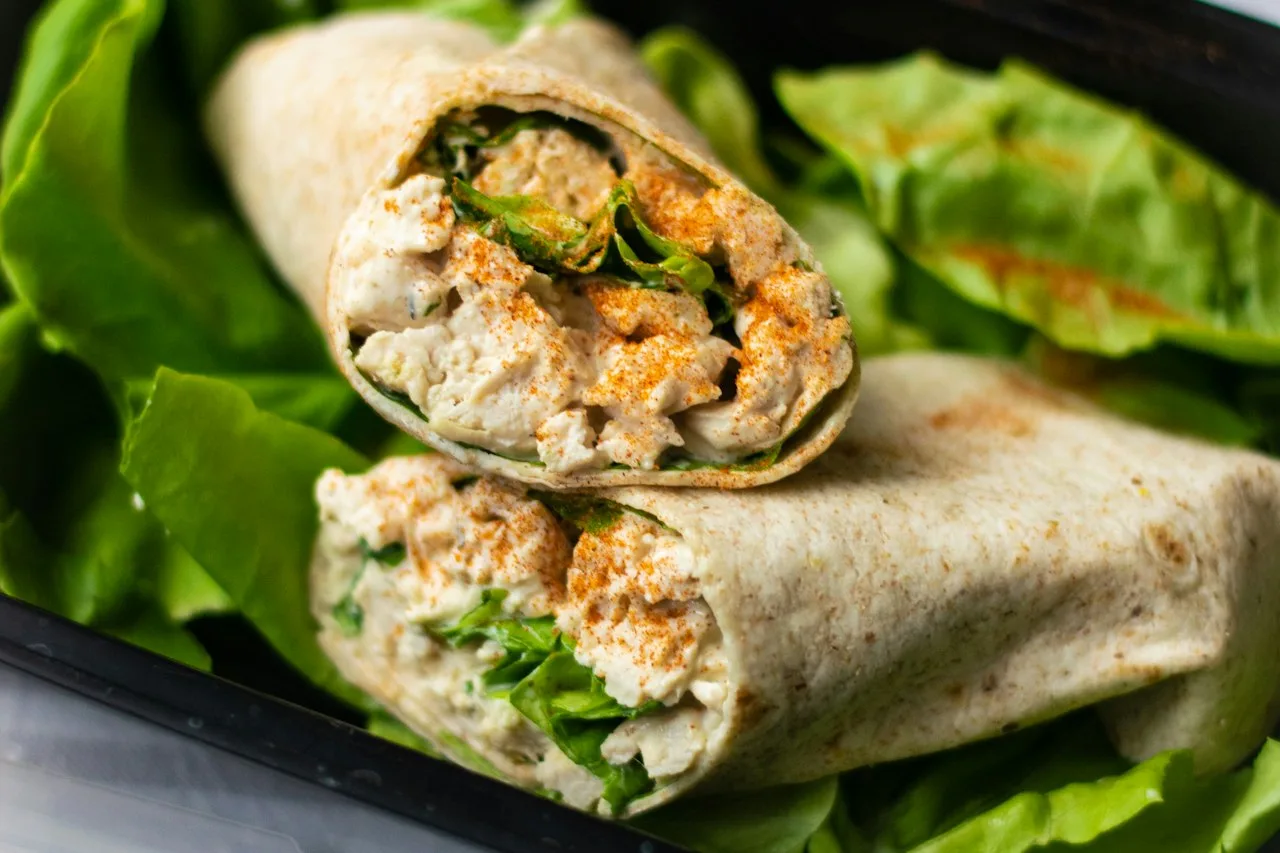 Chicken Caesar wrap