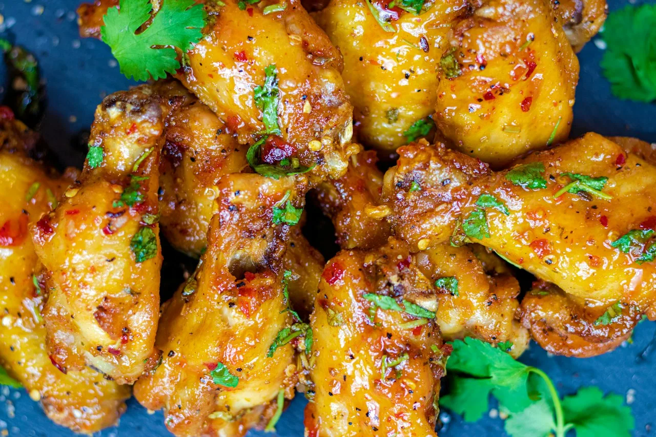 Ali di pollo in friggitrice ad aria