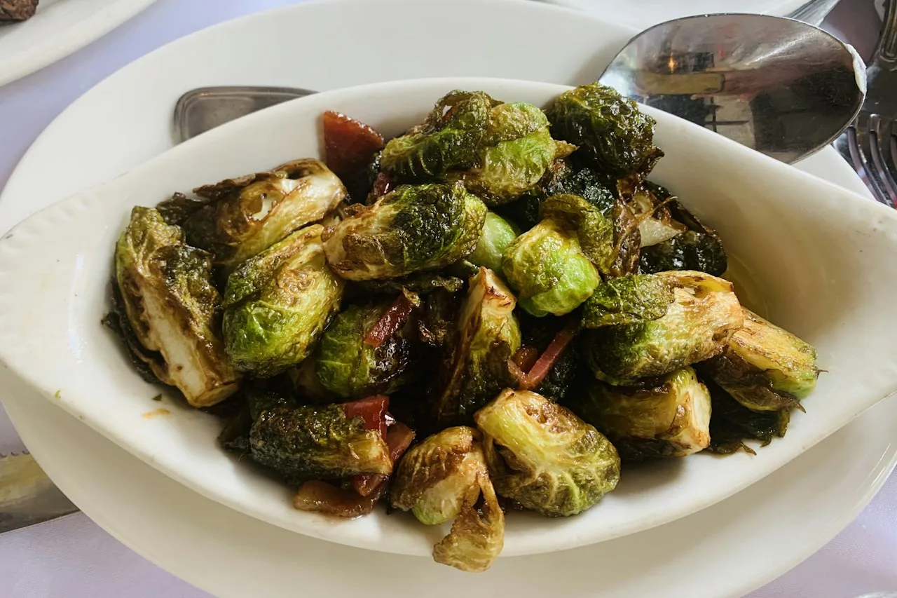 Crispy Brussels sprouts in the air fryer