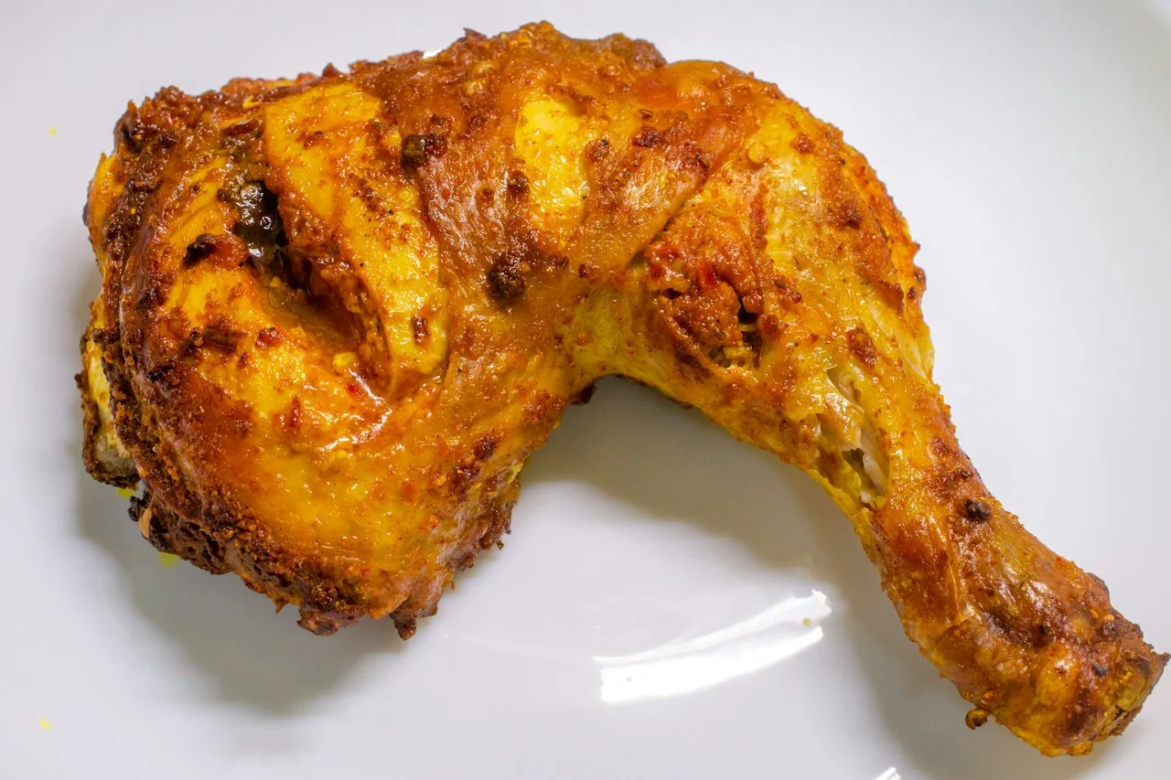 Muslos de pollo crujientes en freidora de aire