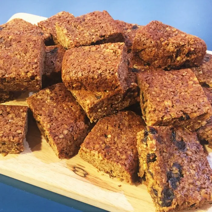 Barrita de pudín navideño