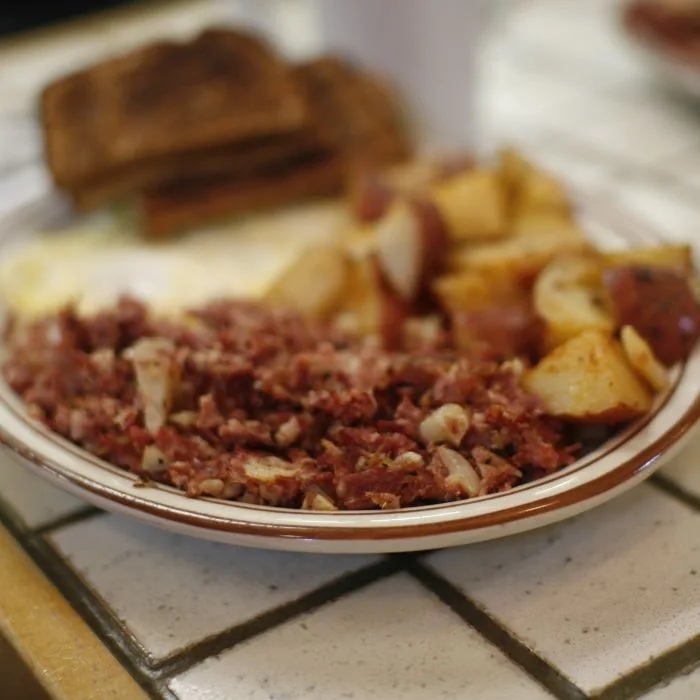 Hachís de carne en salmuera
