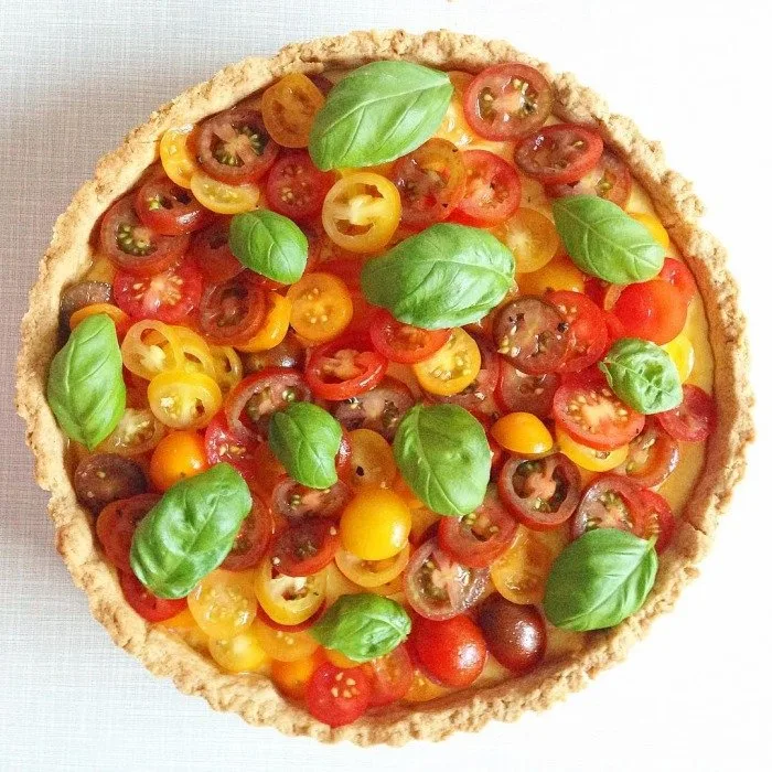 Crostata al formaggio cremoso
