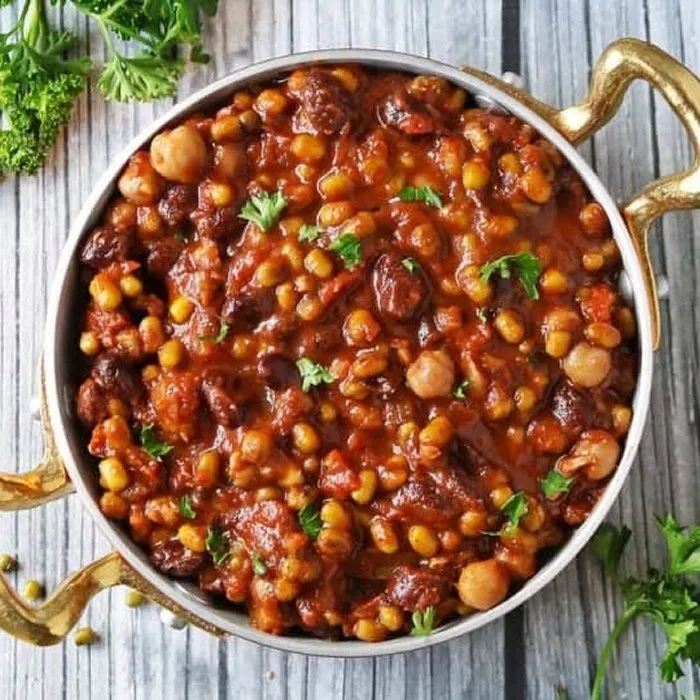 Guiso croata de alubias