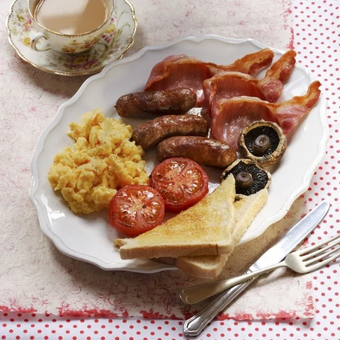 Petit-déjeuner à l'anglaise