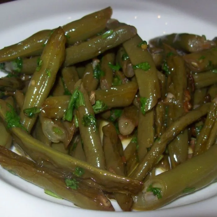 Fasoliyyeh Bi Z-Zayt (haricots verts syriens à l'huile d'olive)