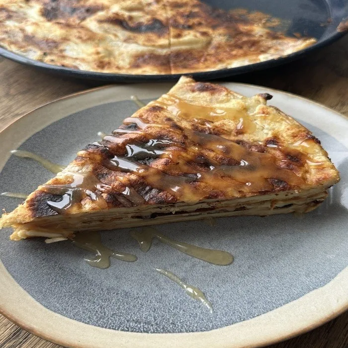 Crêpe superposée de Flija