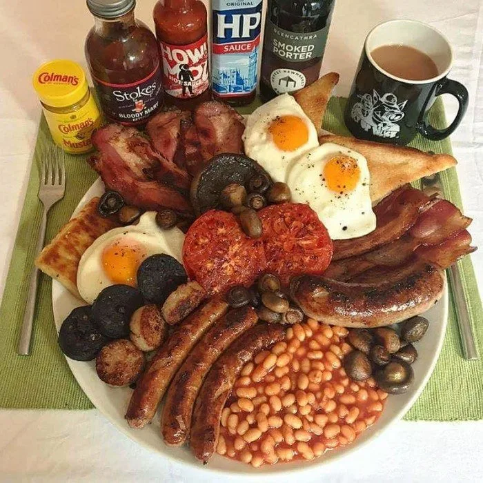 Desayuno inglés completo