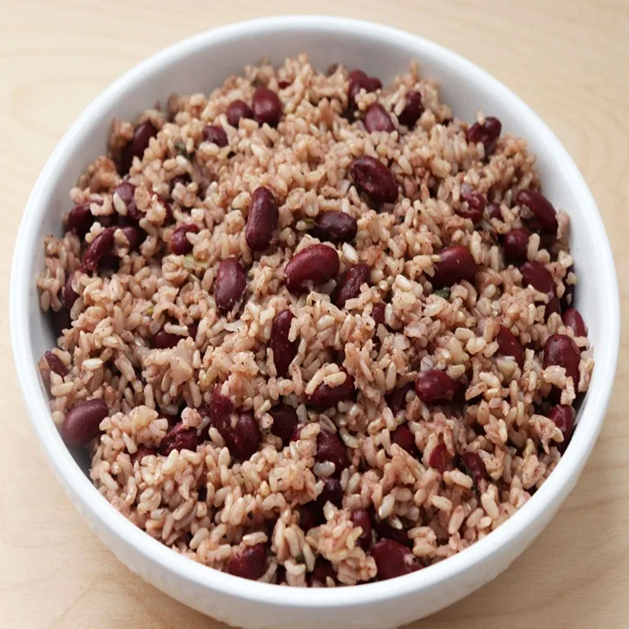 Riz et haricots jamaïcains à l'Instant Pot