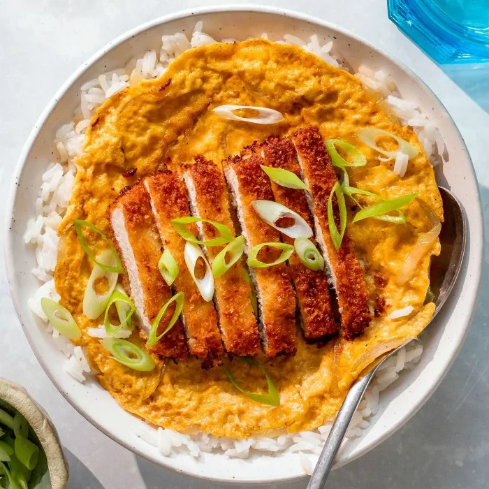 Katsudon japonés