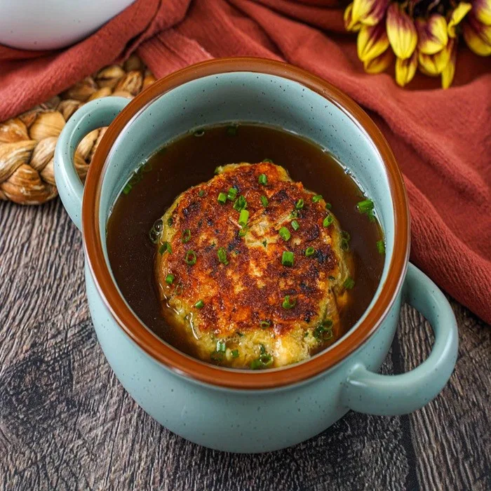 Kaspressknödel - Albóndigas de queso