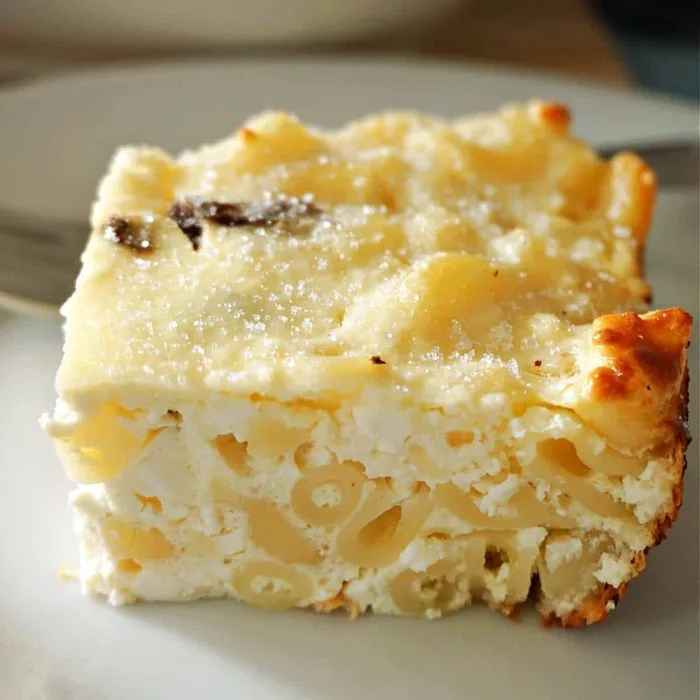 Pudín de macarrones
