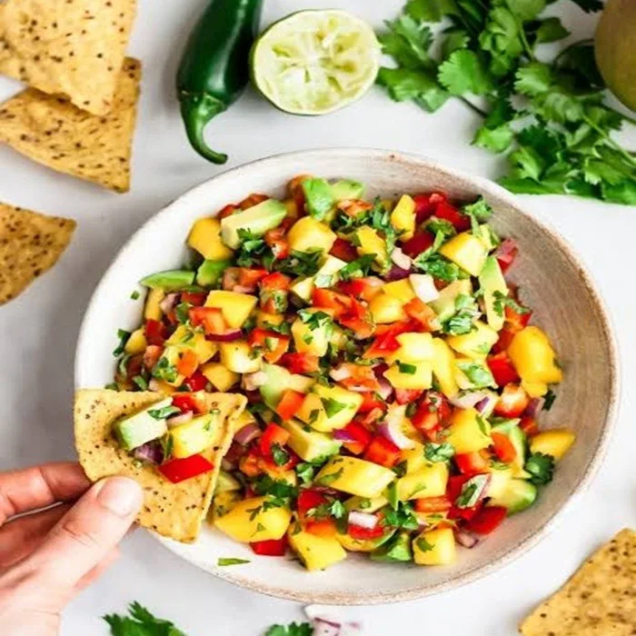 Salsa tropicale al mango