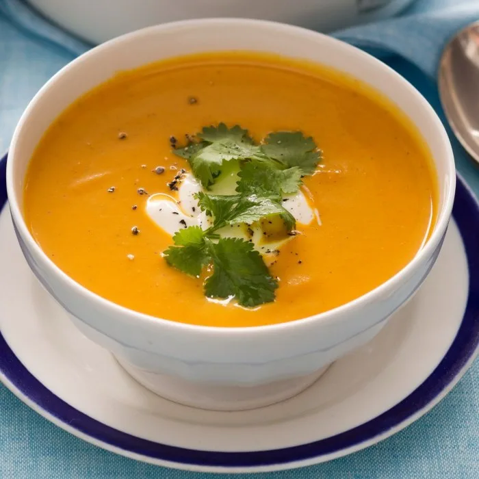Sopa marroquí de zanahoria