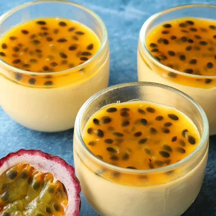 Mousse au fruit de la passion