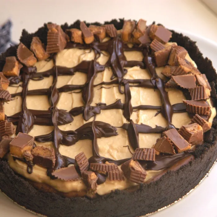 Cheesecake al burro di arachidi