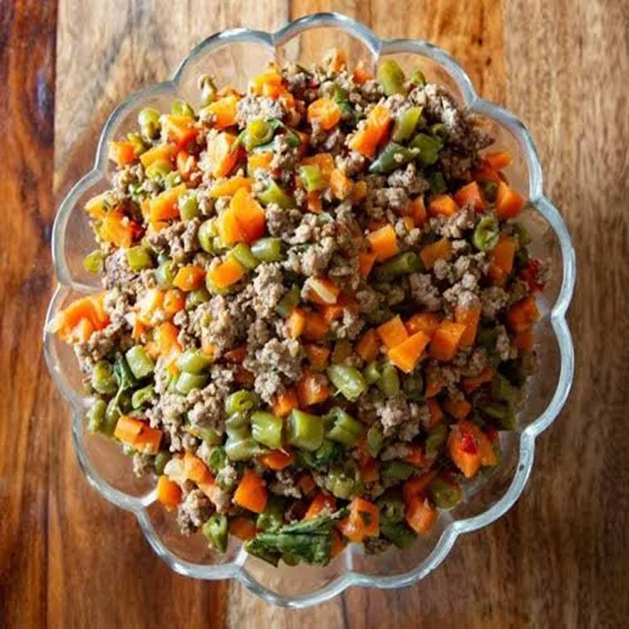 Picadillo de vainicas (picadillo de ejotes)