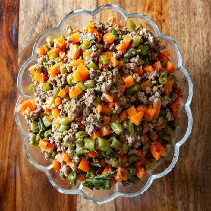 Picadillo aux haricots verts