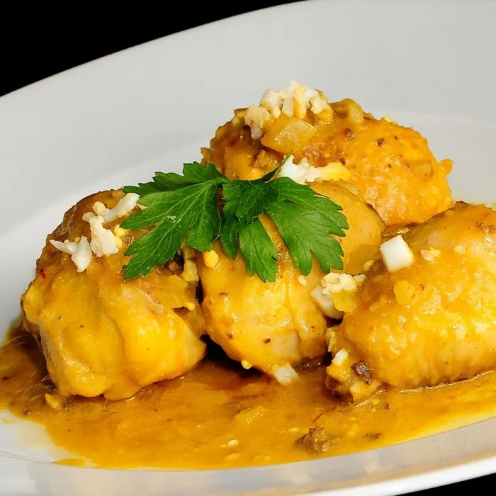 Pollo a la pepitoria