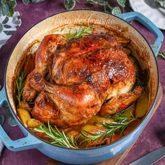 Poulet rôti à l'algérienne