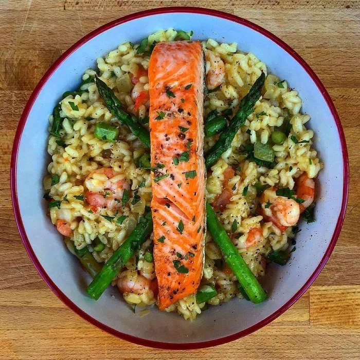 Salmon Prawn Ristoff