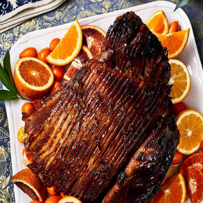 Un pernil lent amb llimona, all i sàlvia