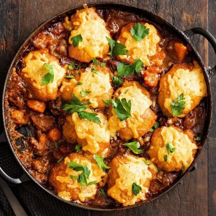 Guiso de albóndigas de ternera