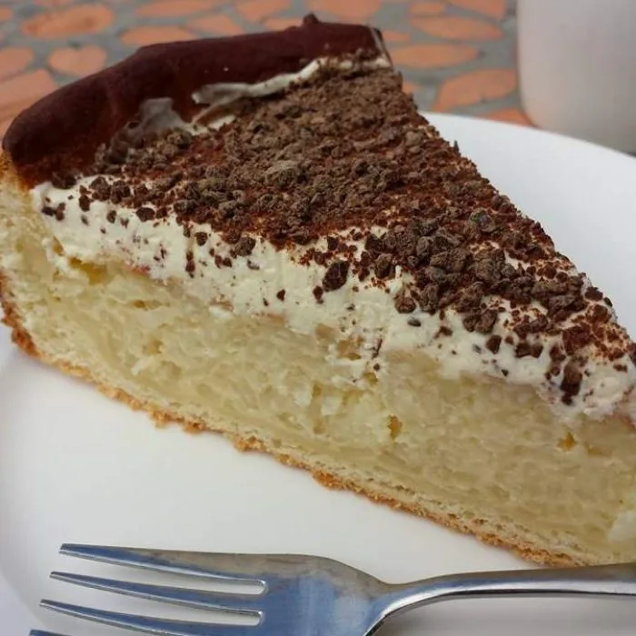 Tarte au riz traditionnelle néerlandaise (rijstevlaai)