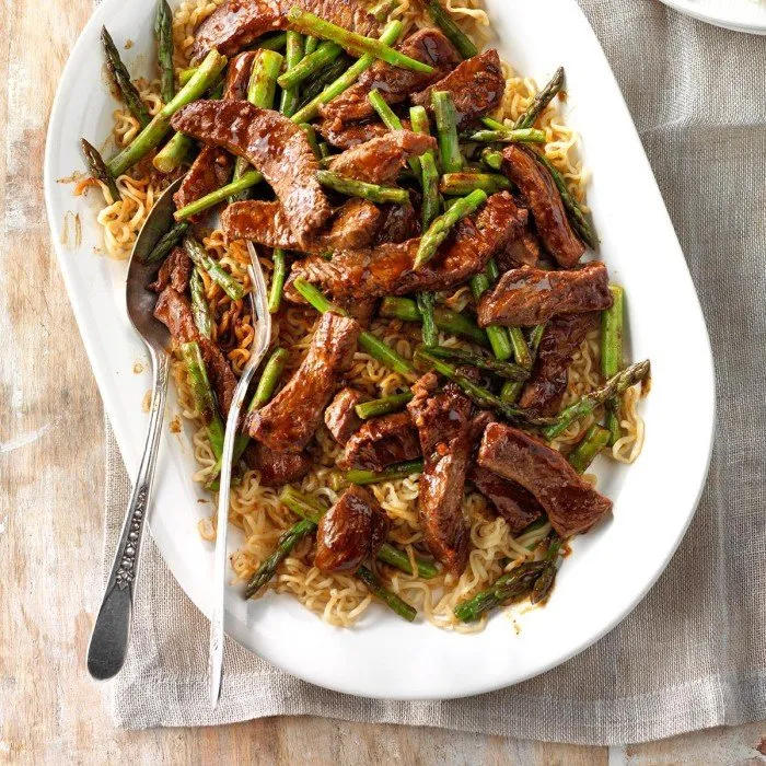 Lo Mein de ternera